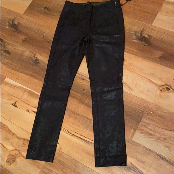 NWT Anthropologie essential skinny tuxedo slacks - Picture 2 of 10